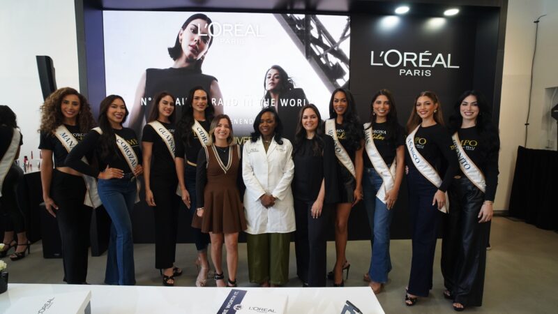 Las candidatas aprendieron los beneficios de las líneas Revitalift Triple Power y Elvive Glycolic + Gloss.